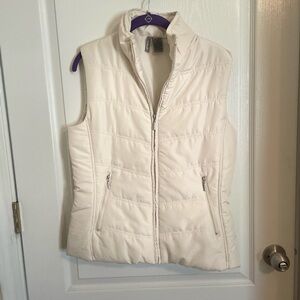New Direction White Vest Medium